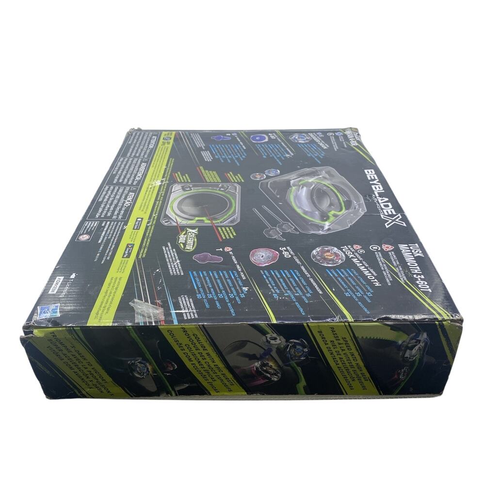 Hasbro Beyblade X Xtreme Battle Set X-Celerator Rail CIB + Rhino Horn Dagger - Picture 14 of 14